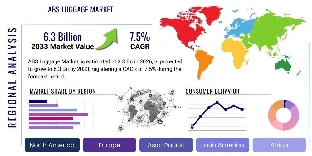 ABS Luggage Market By Region