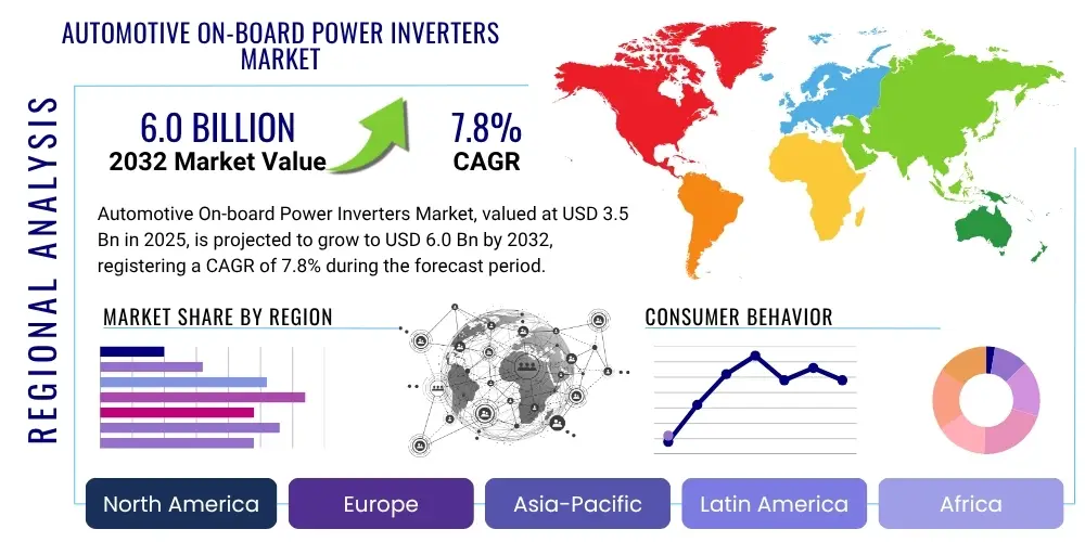 Automotive On-board Power Inverters Market By Region