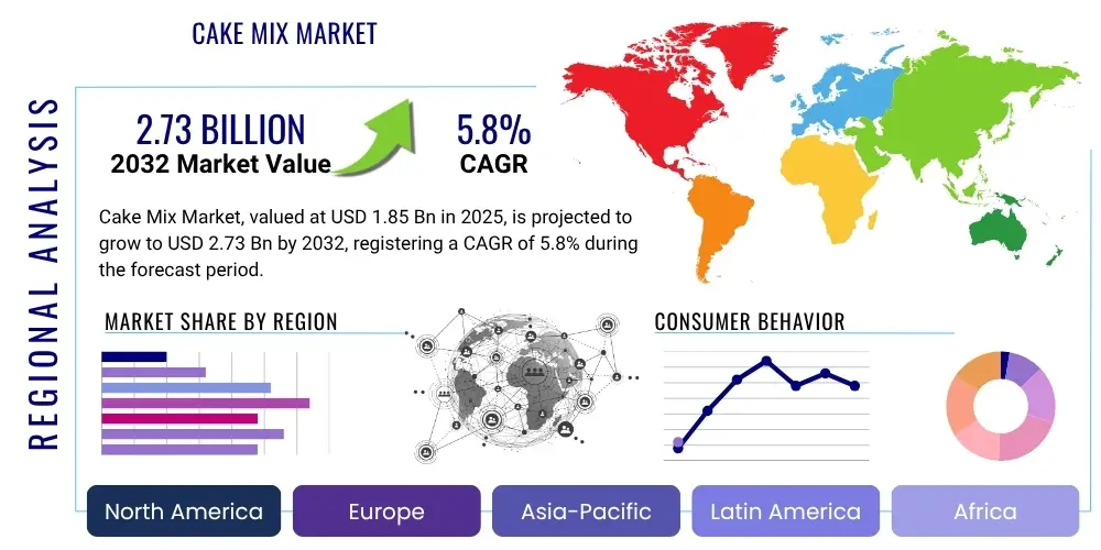 Cake Mix Market By Region