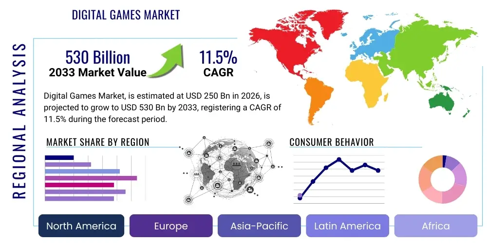 Digital Games Market By Region
