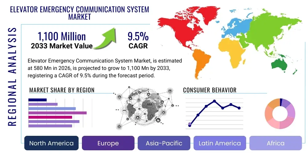 Elevator Emergency Communication System Market By Region