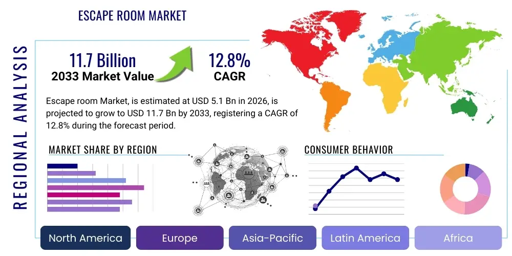 Escape room Market By Region