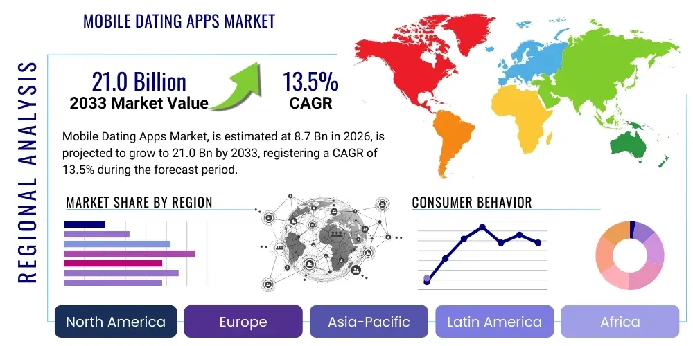 Mobile Dating Apps Market By Region
