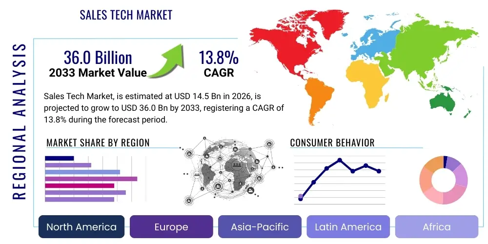 Sales Tech Market By Region