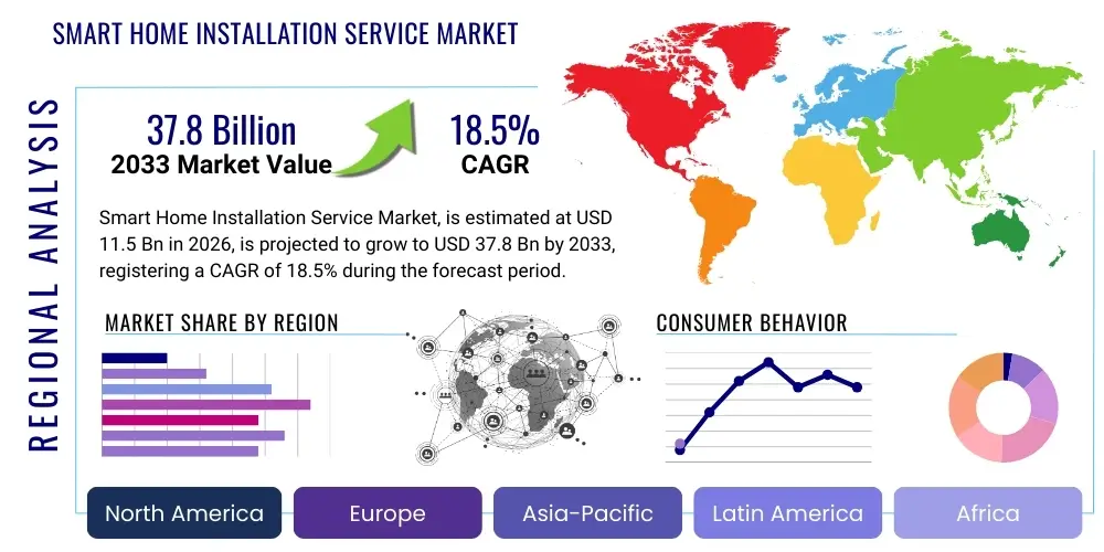Smart Home Installation Service Market By Region